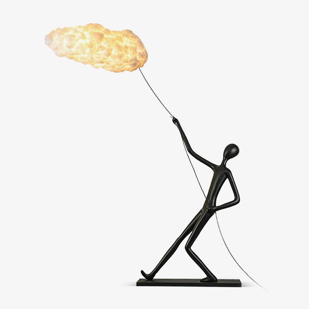 Cildes Cotton Sculpture Lamp