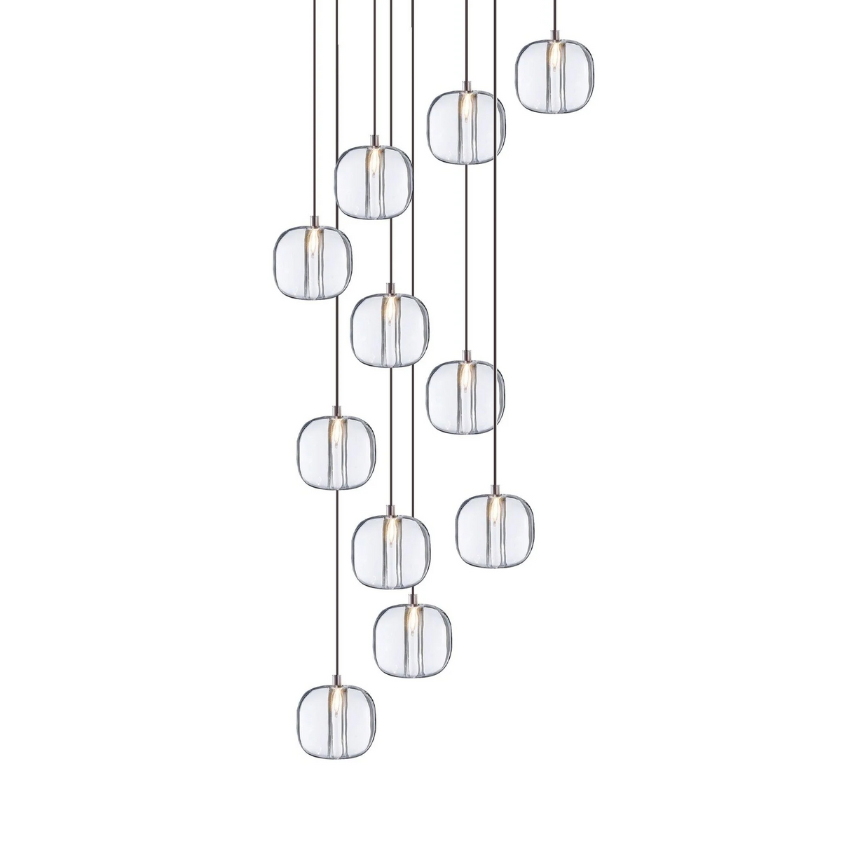 Glowcube Modern Crystal Chandelier