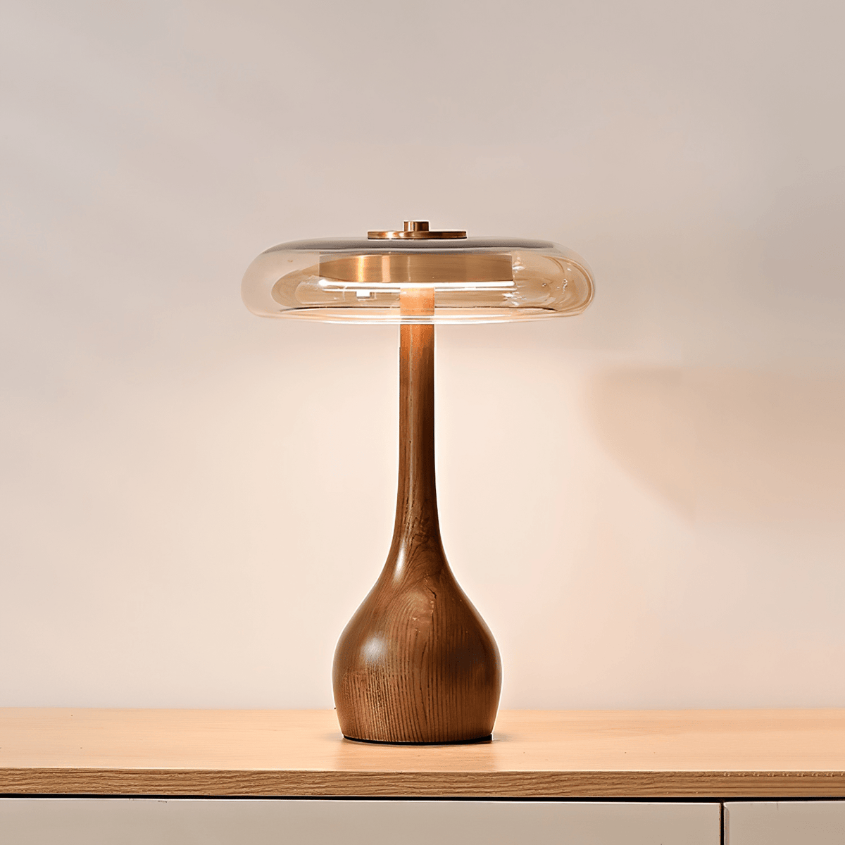 Dahya Wood Table Lamp