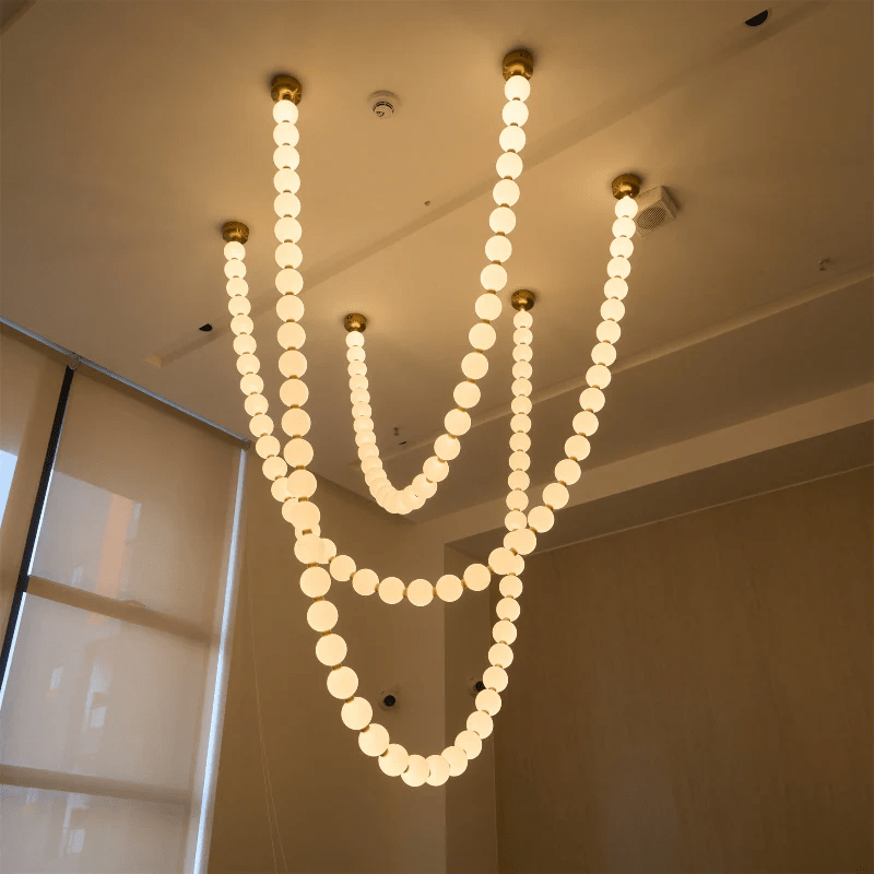 Emelir Pearl Necklace Balls Glass Chandelier