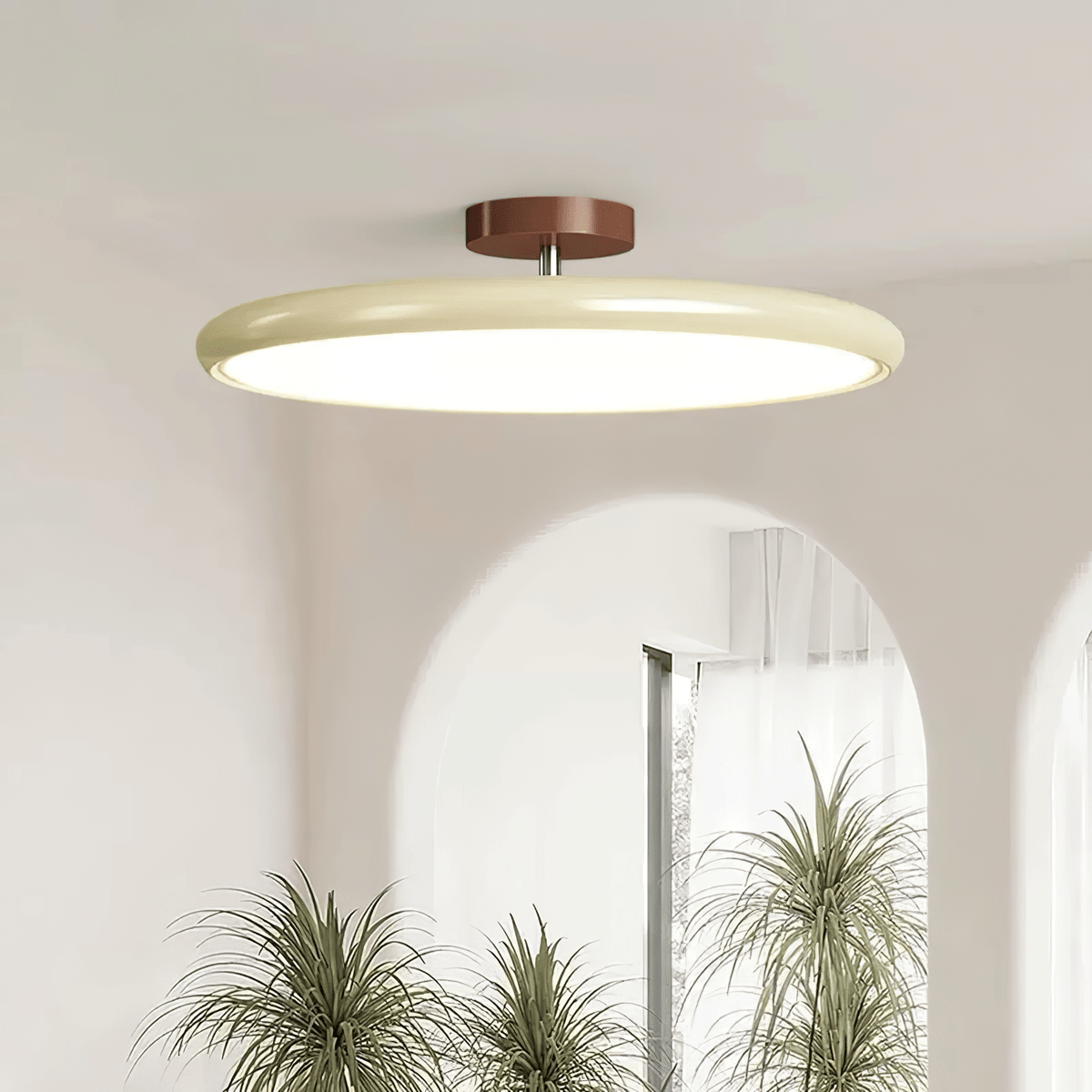 Yanik Adjustable Flush Mount Ceiling Light