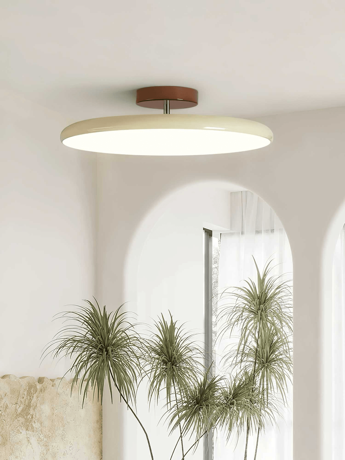 Yanik Adjustable Flush Mount Ceiling Light