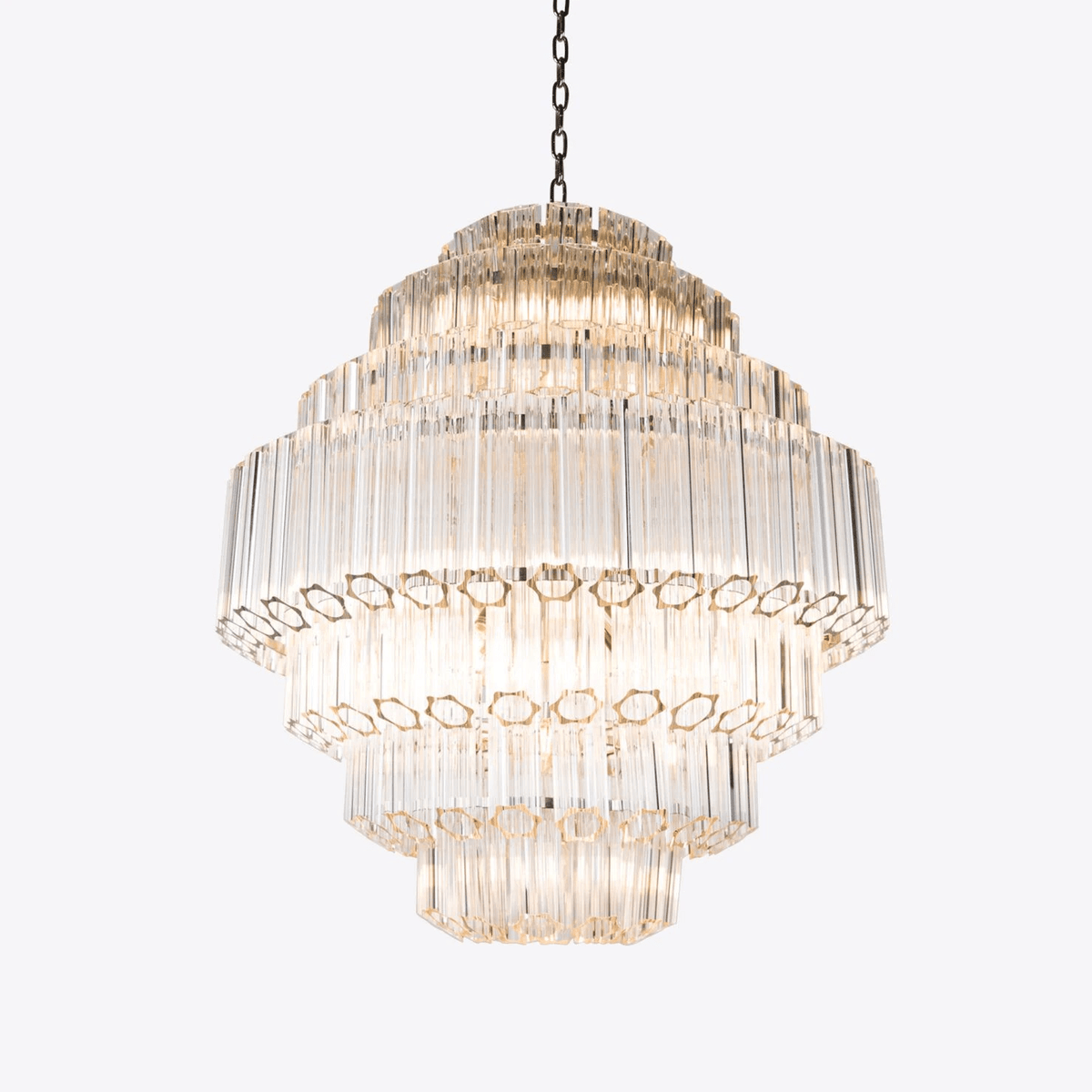 Hiya Clear Grande Palermo Chandelier
