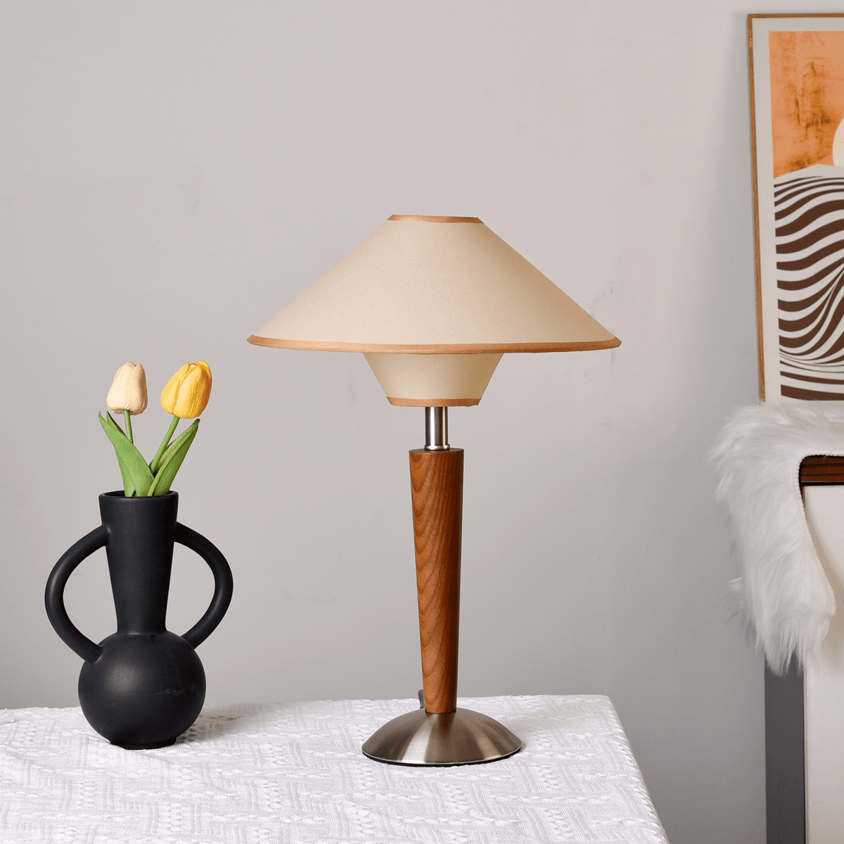 Vido Wood Table Lamp