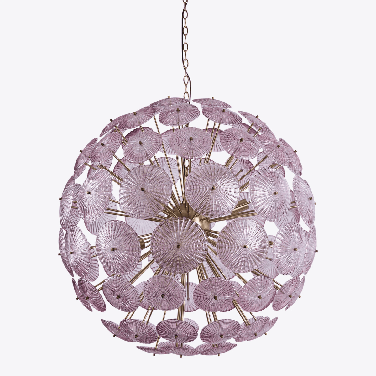 Celararia Chandelier Sputnik Dandelion Burst Glass