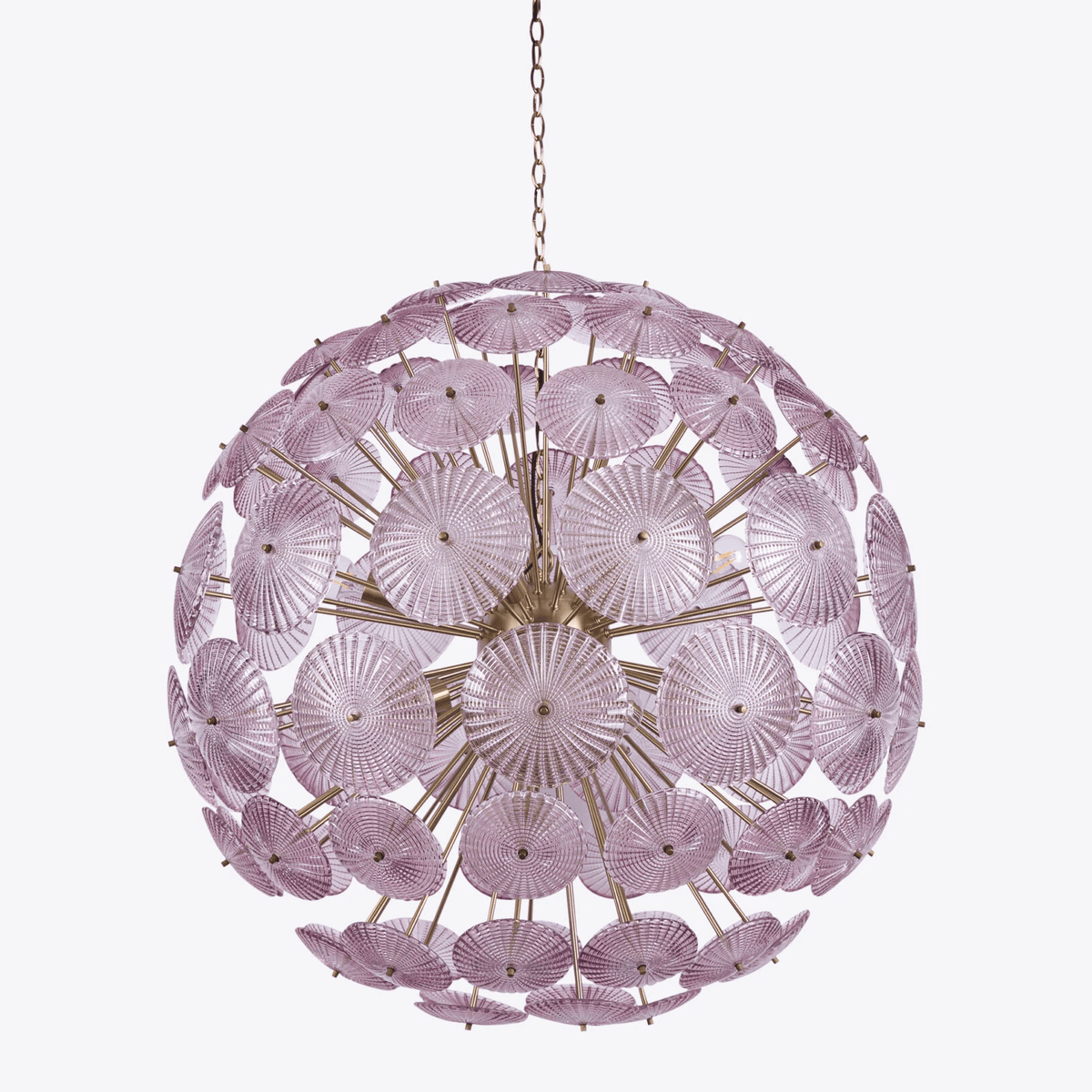 Celararia Chandelier Sputnik Dandelion Burst Glass