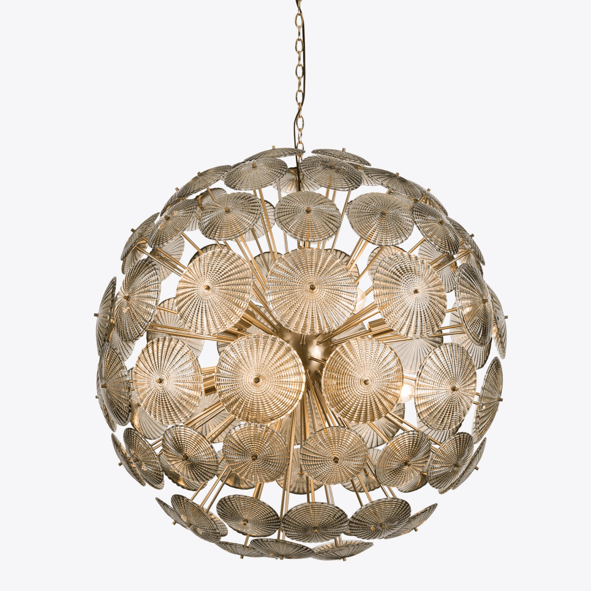 Celararia Chandelier Sputnik Dandelion Burst Glass