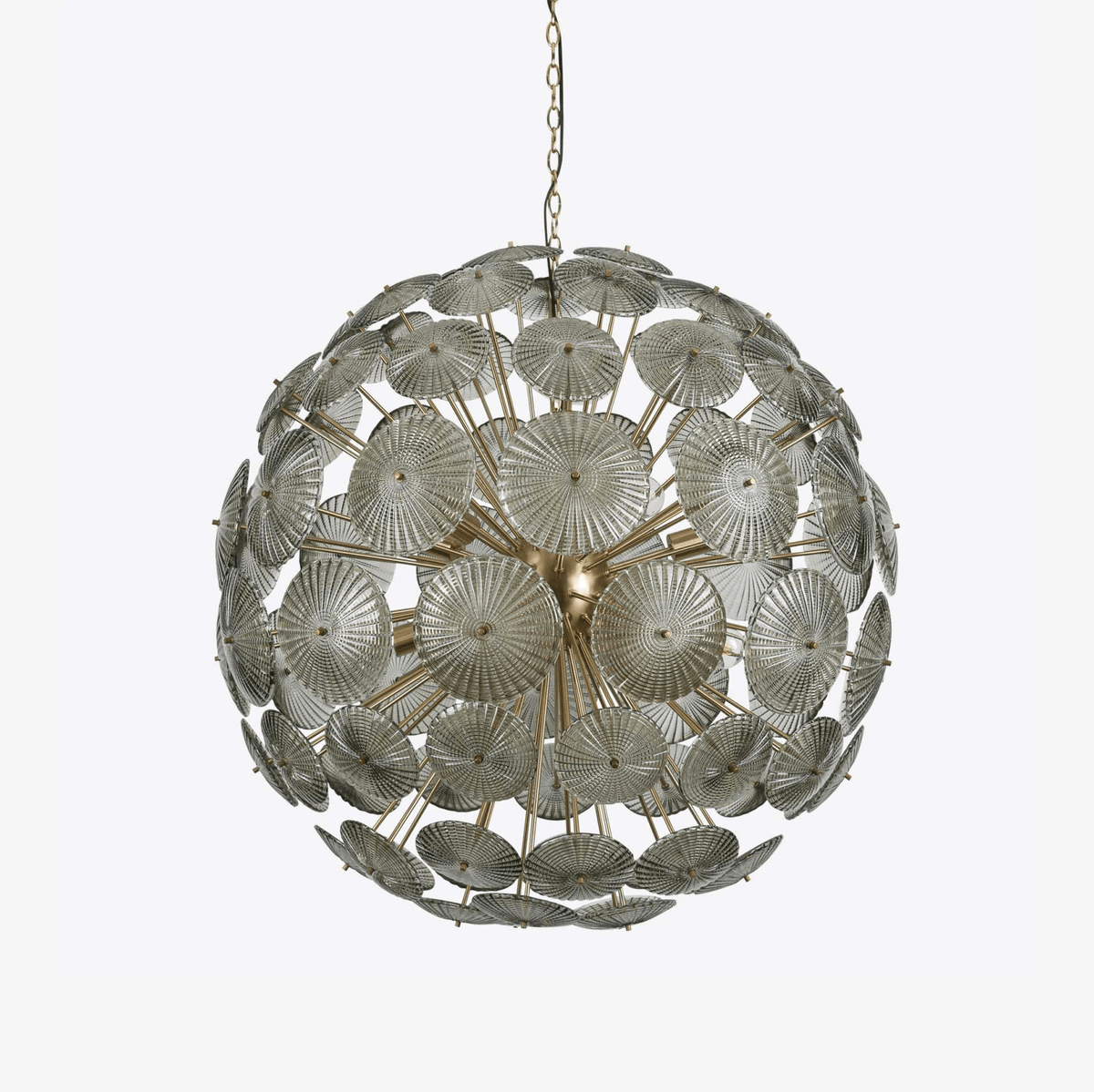 Celararia Chandelier Sputnik Dandelion Burst Glass