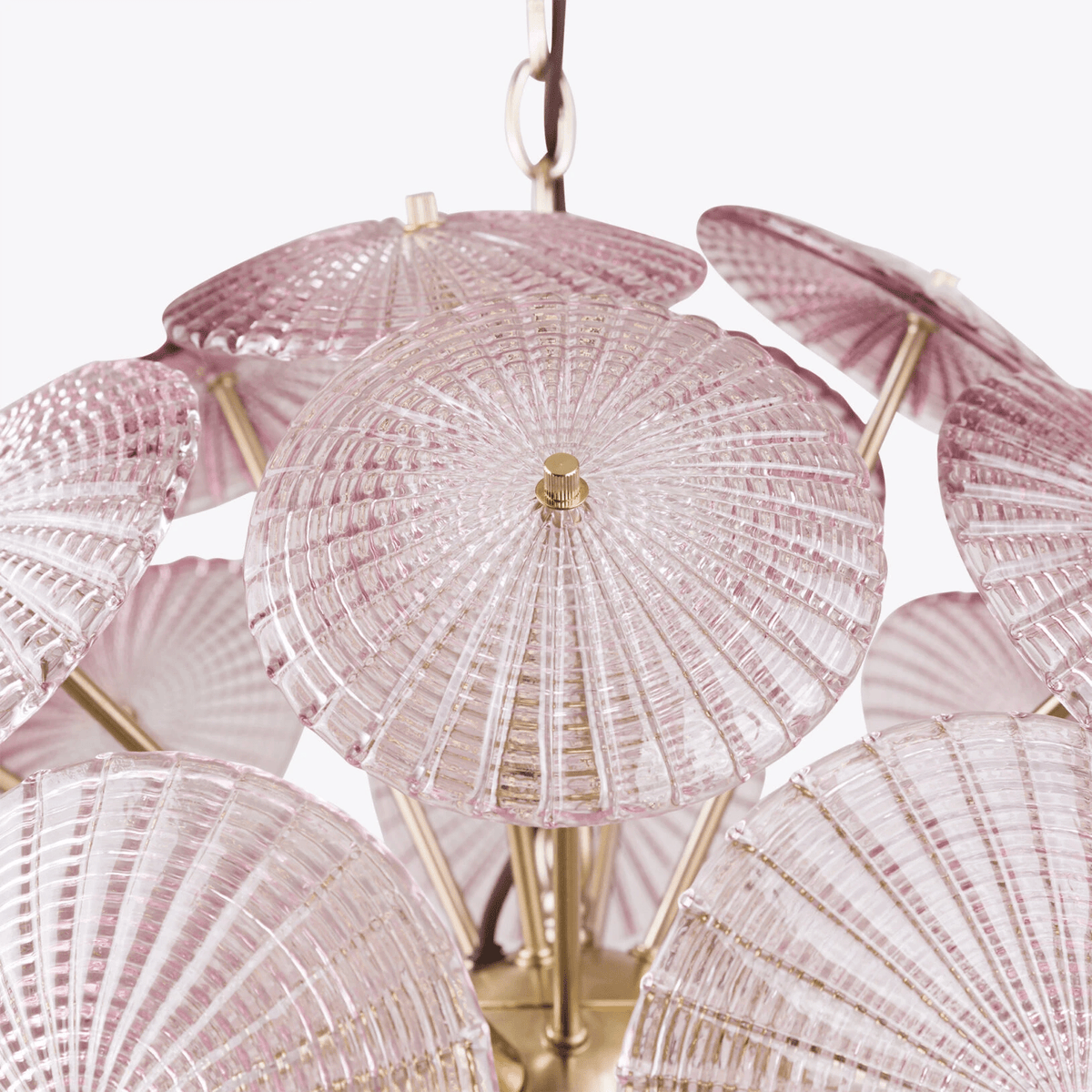 Celararia Chandelier Sputnik Dandelion Burst Glass