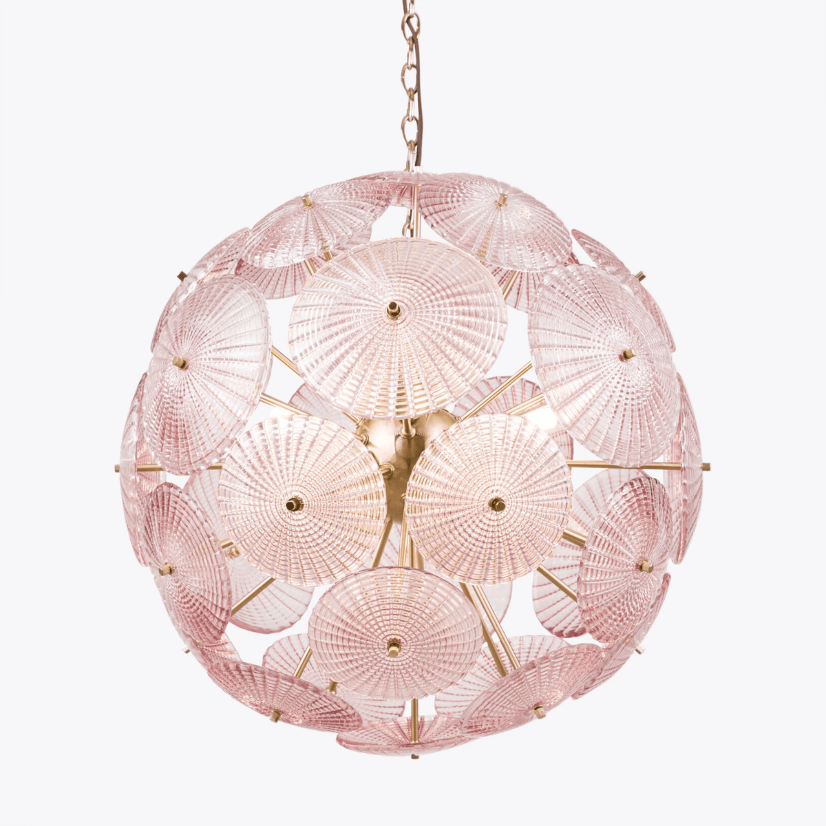 Celararia Chandelier Sputnik Dandelion Burst Glass