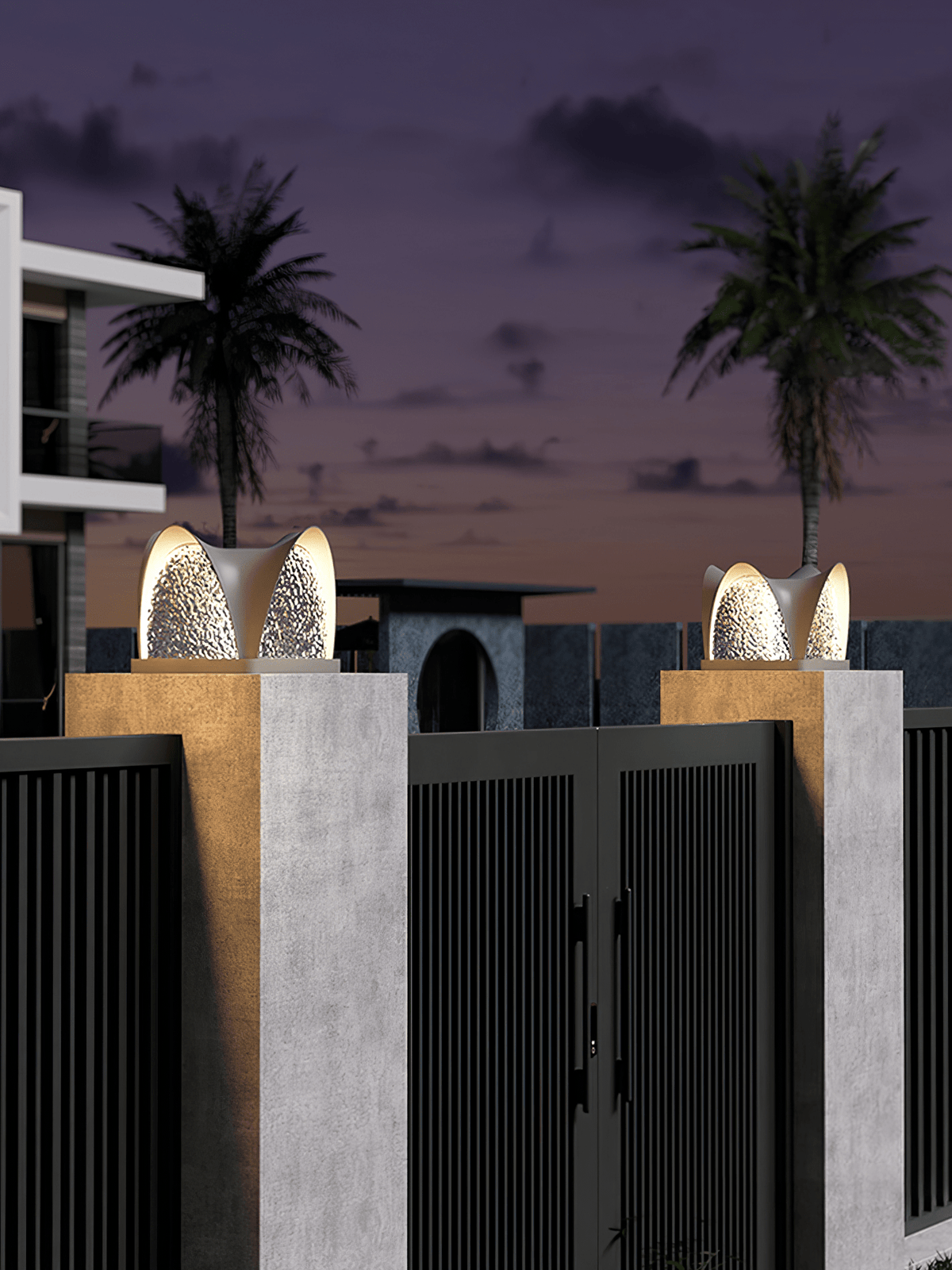 Nirenella Modern Acrylic Outdoor Light