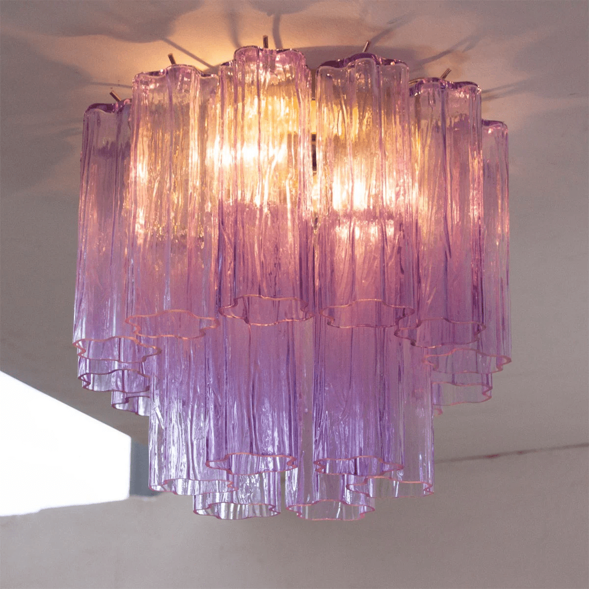Dania Murano Tubes Flush Mount Ceiling Light