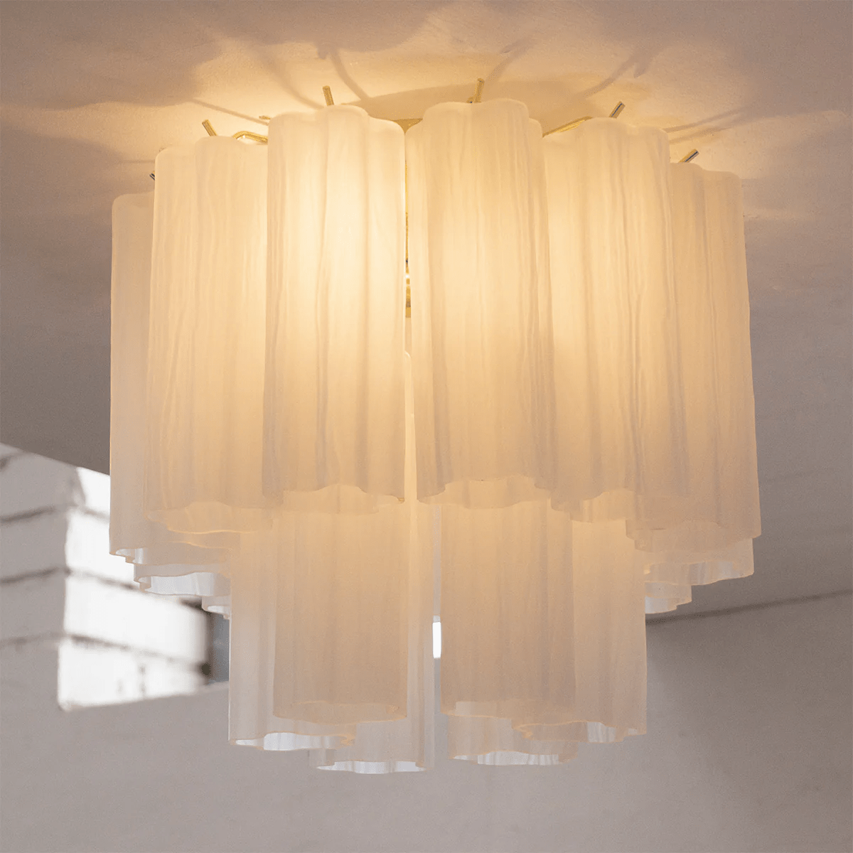 Dania Murano Tubes Flush Mount Ceiling Light