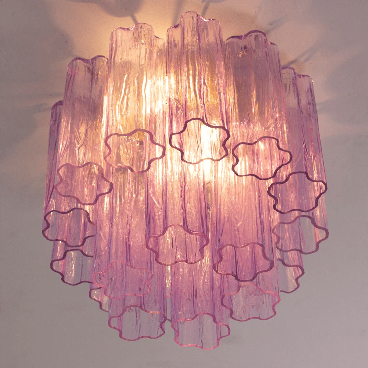 Dania Murano Tubes Flush Mount Ceiling Light