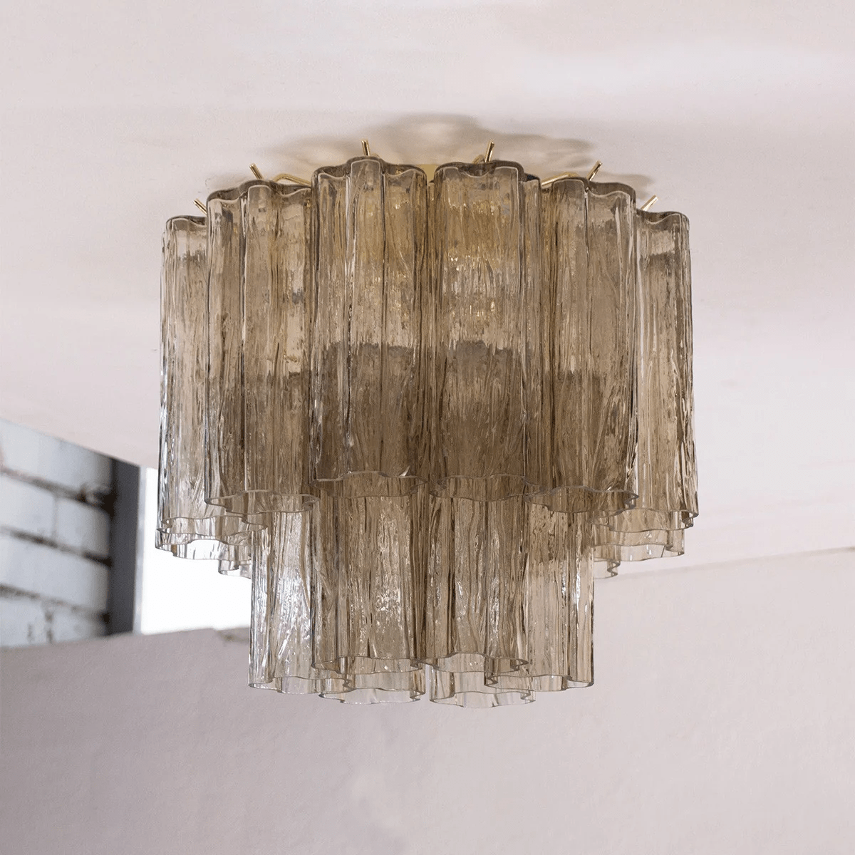 Dania Murano Tubes Flush Mount Ceiling Light