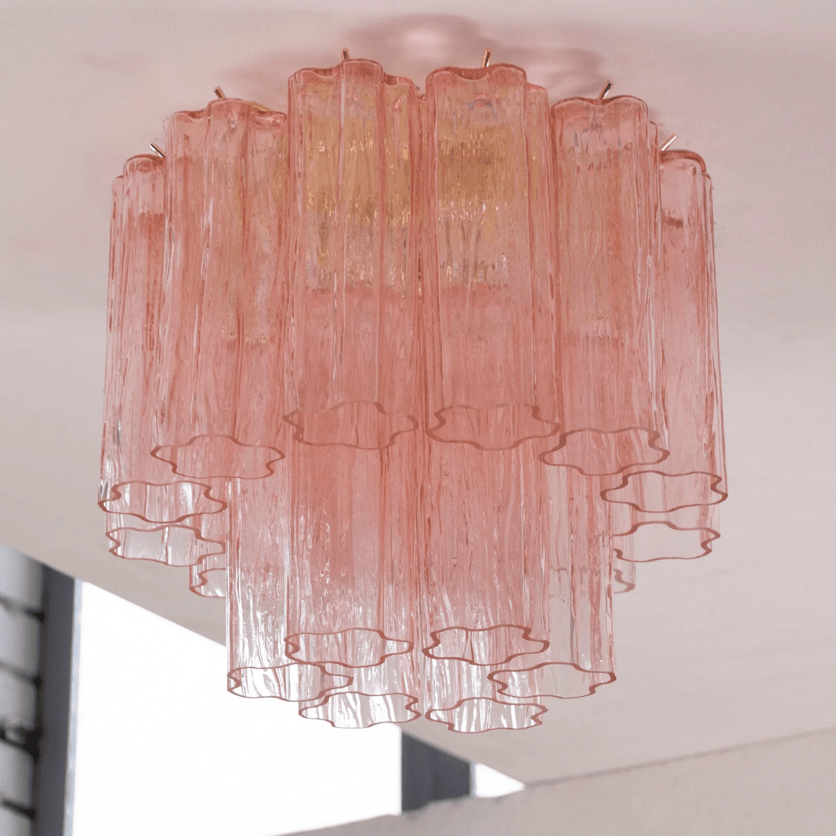 Dania Murano Tubes Flush Mount Ceiling Light