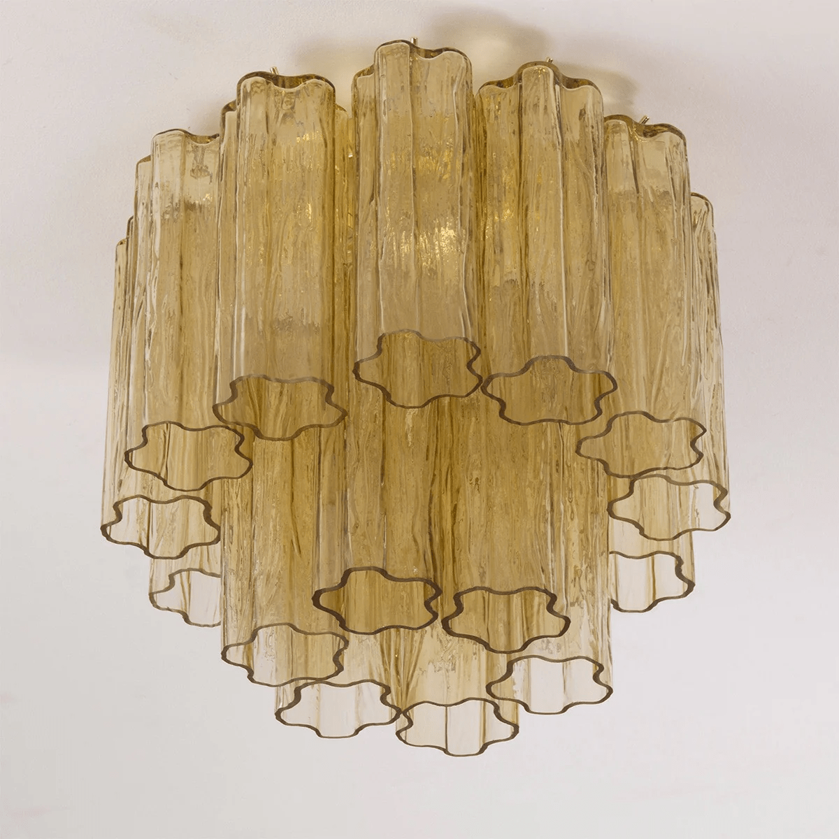 Dania Murano Tubes Flush Mount Ceiling Light