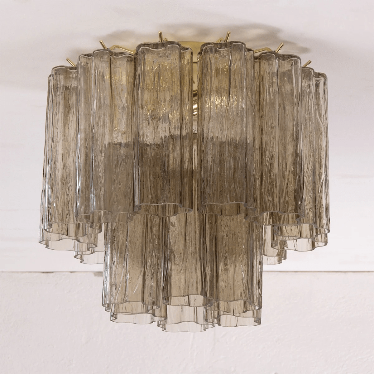Dania Murano Tubes Flush Mount Ceiling Light