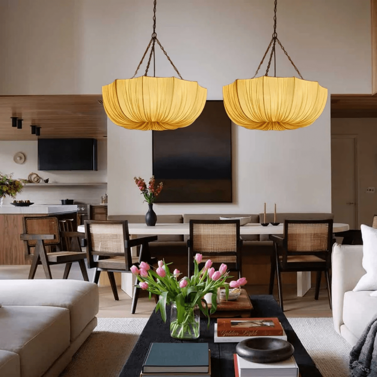 Yapia Fabric Pendant Light