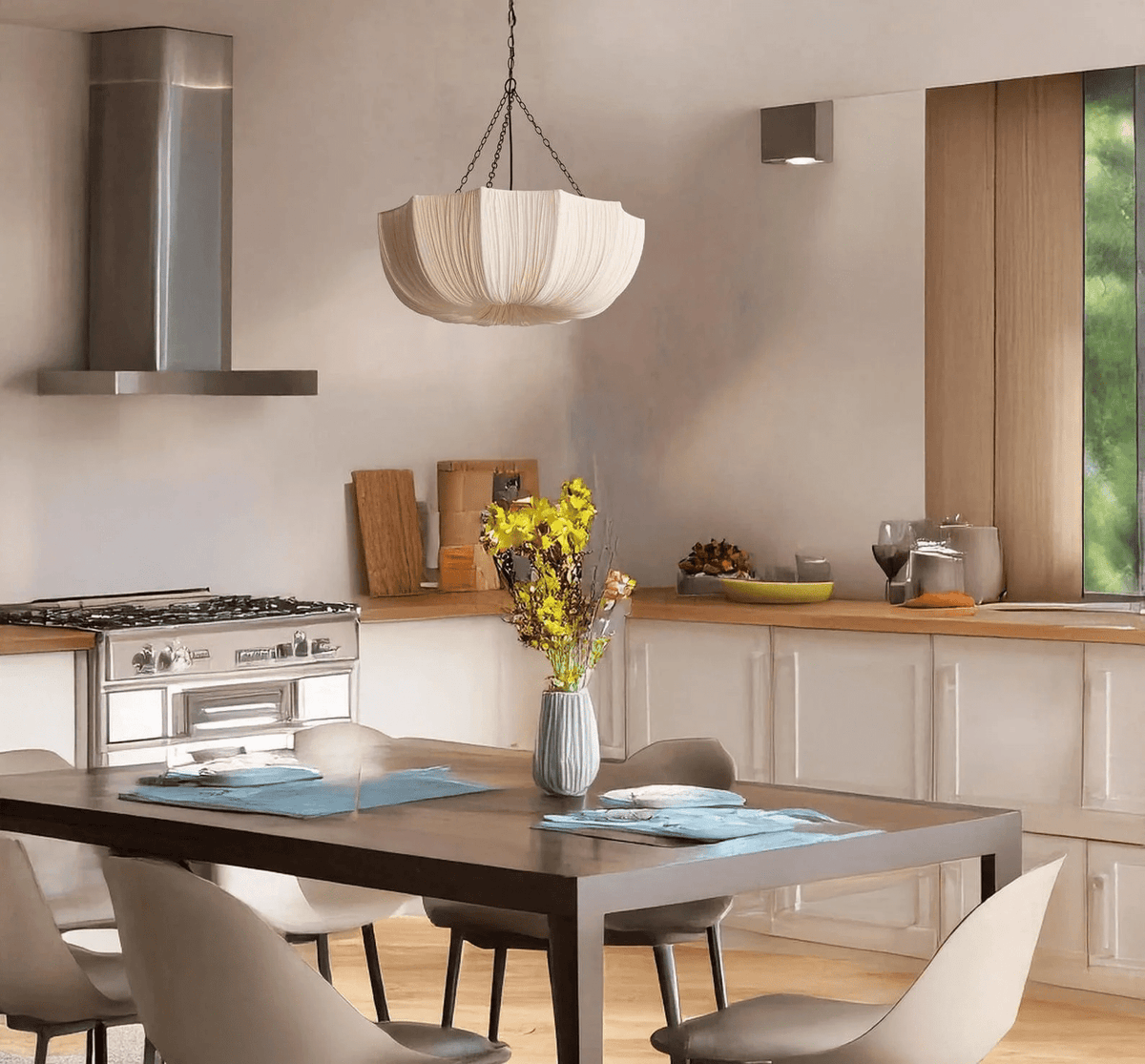 Yapia Fabric Pendant Light