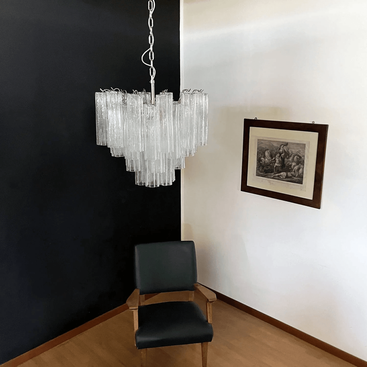 Lioruian Chandelier Murano Glass Tiered