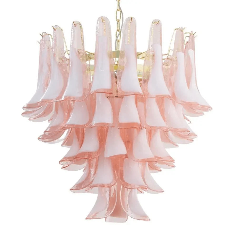 Eiroeon Chandelier Murano Glass Tiered Italian