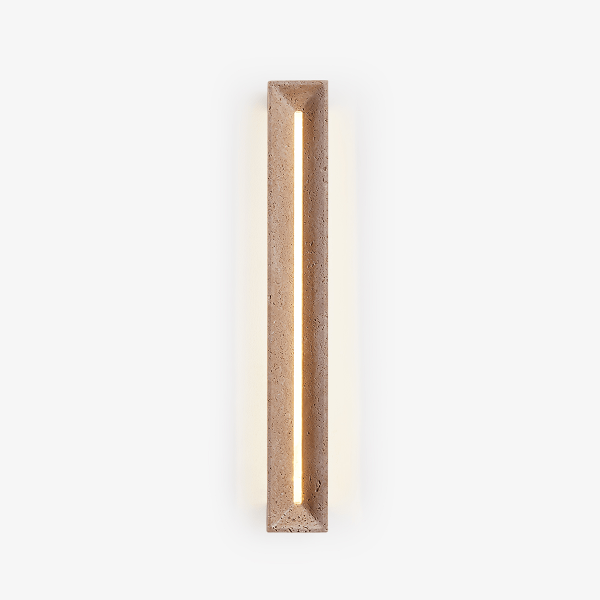Dfi Minimalist Travertine Wall Light