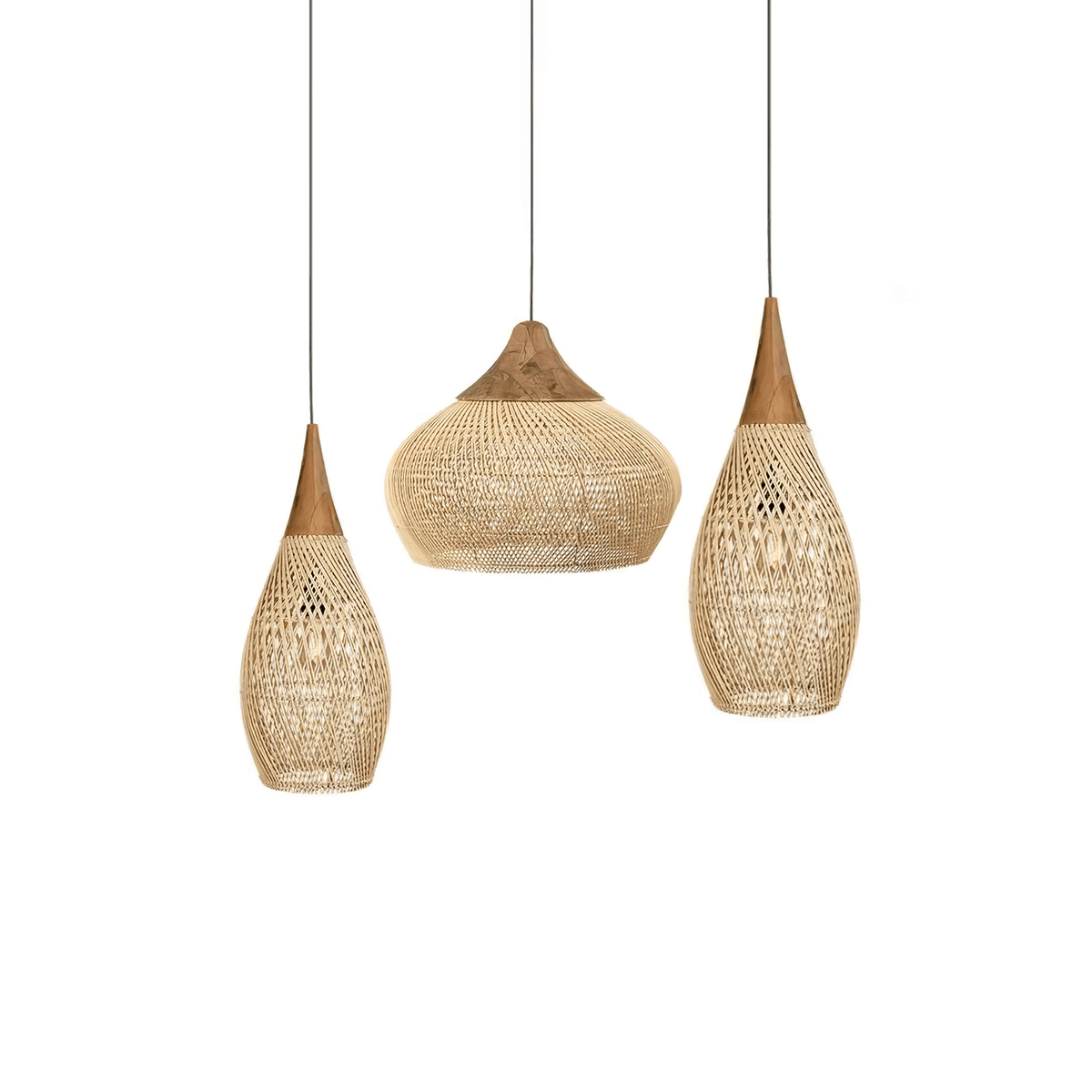 Hopia Rattan Pendant Light