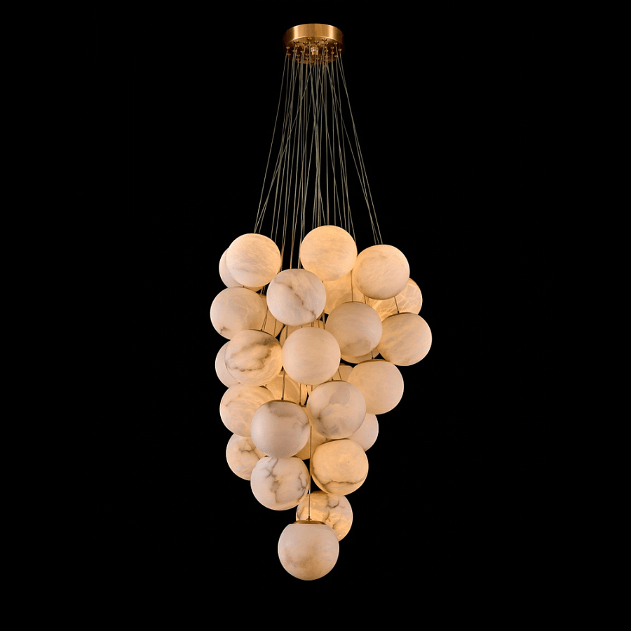 Gaia Alabaster Pendant Light Chandelier