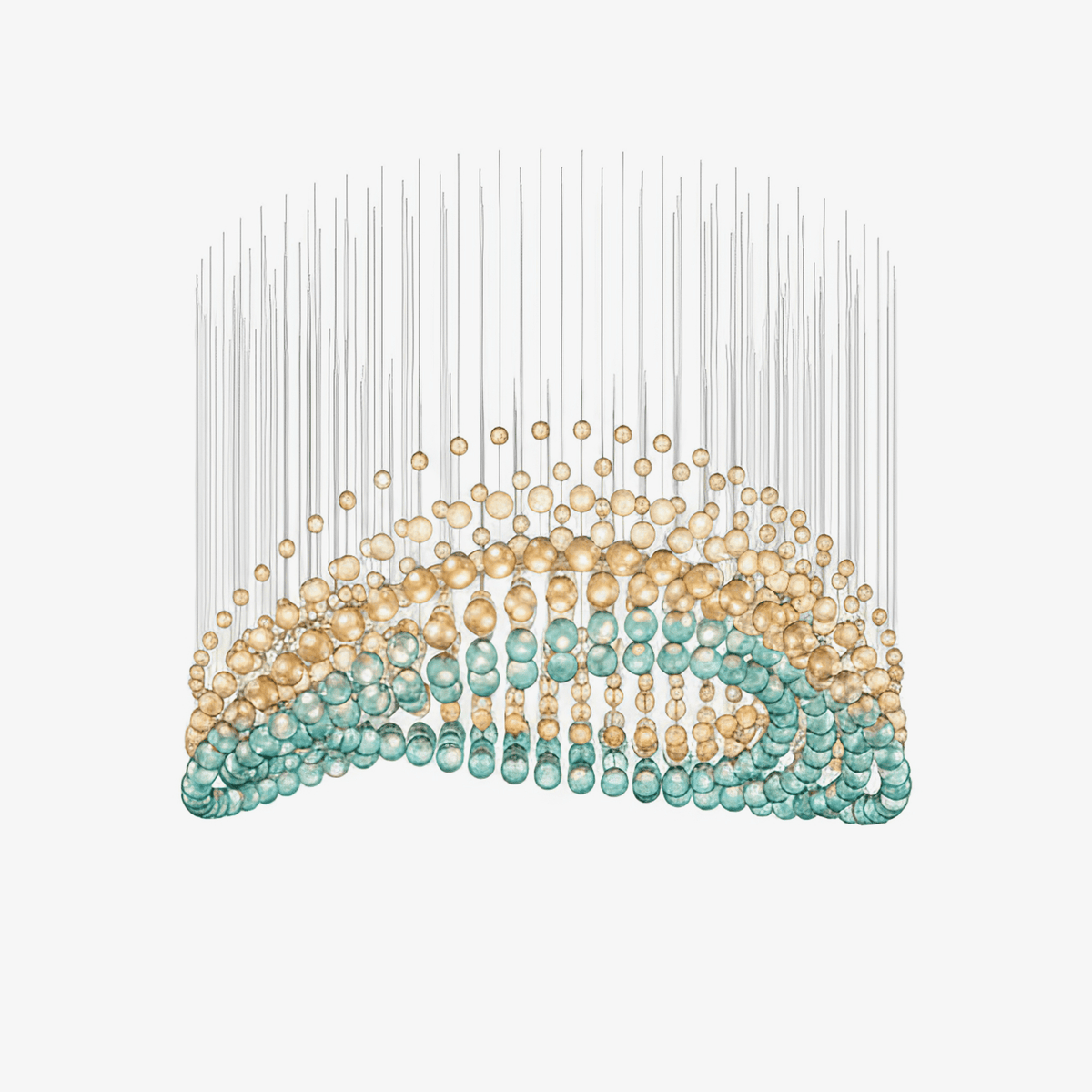 Pearl Veil Couture Cascade Customize Chandelier