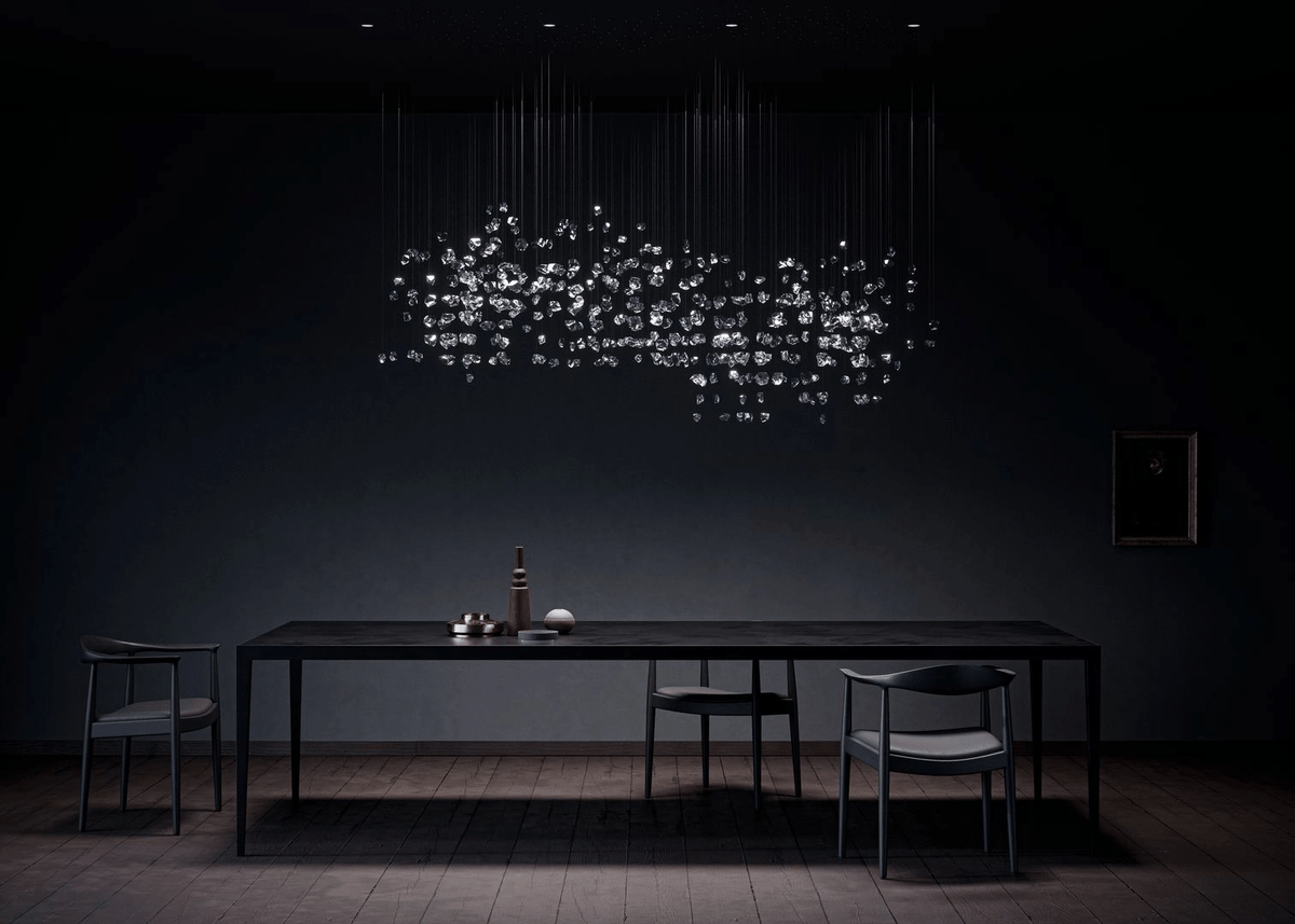 Xejan Raw Crystal Chandelier
