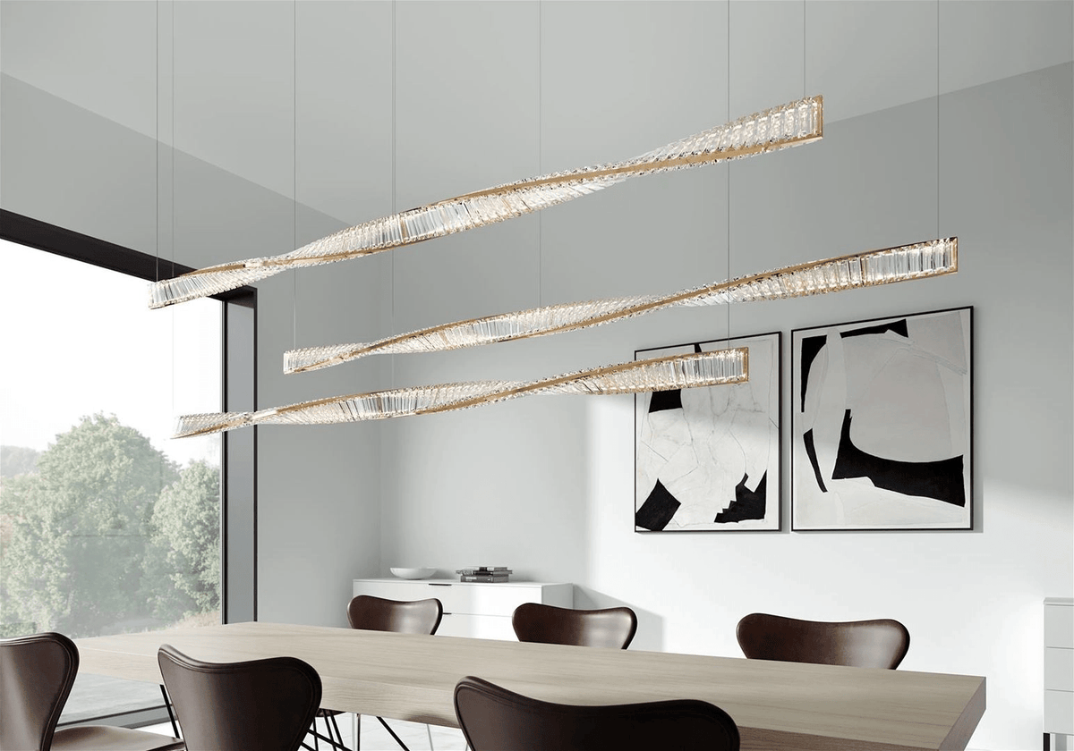 Thalorine Inspiral Chandelier