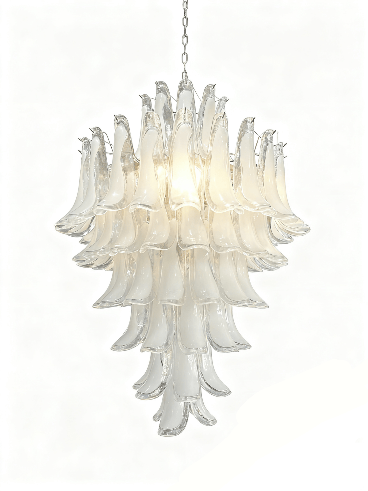 Tessa Glass Petals Pendant Lamp