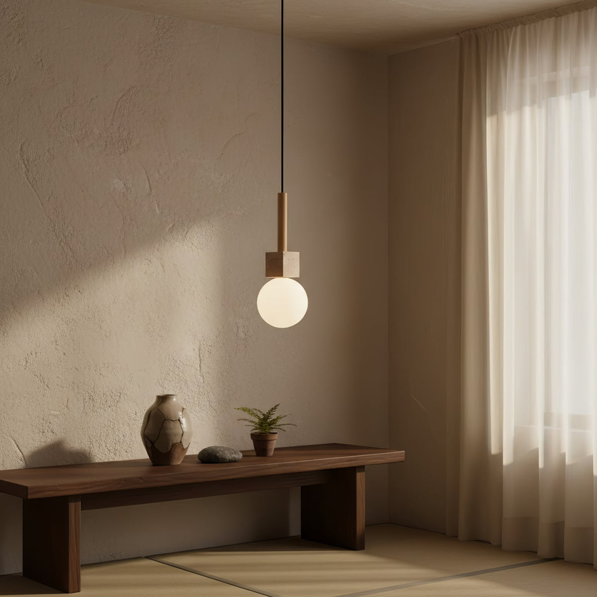 Noranora Terra Cube Globe Pendant Light