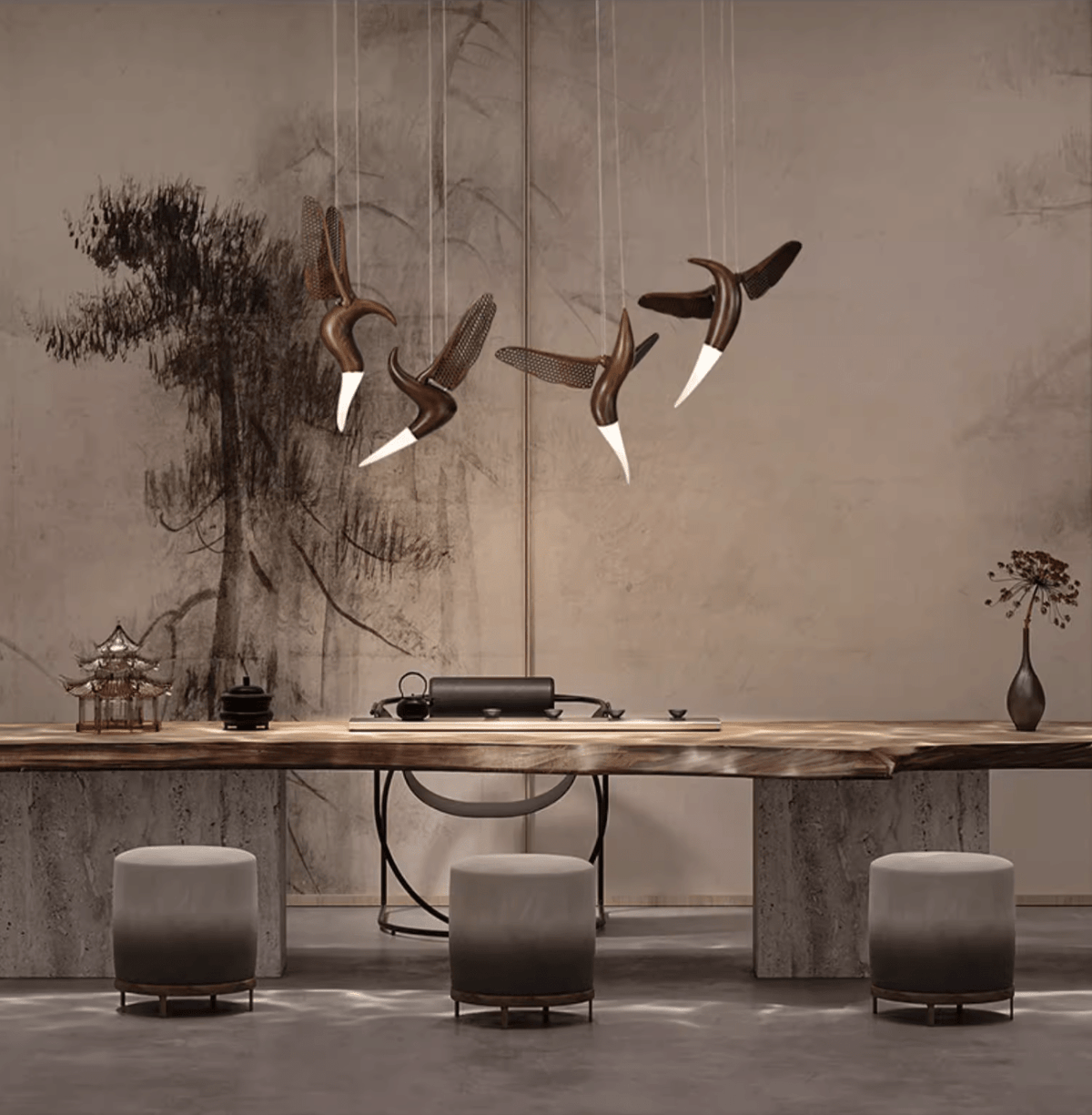 Sylphia Flight Chandelier