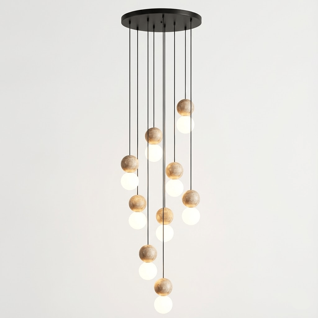 Bohya Travertine Pendant Light
