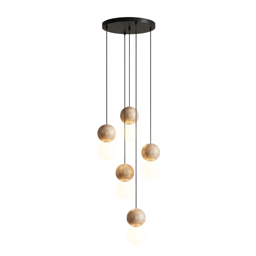 Bohya Travertine Pendant Light