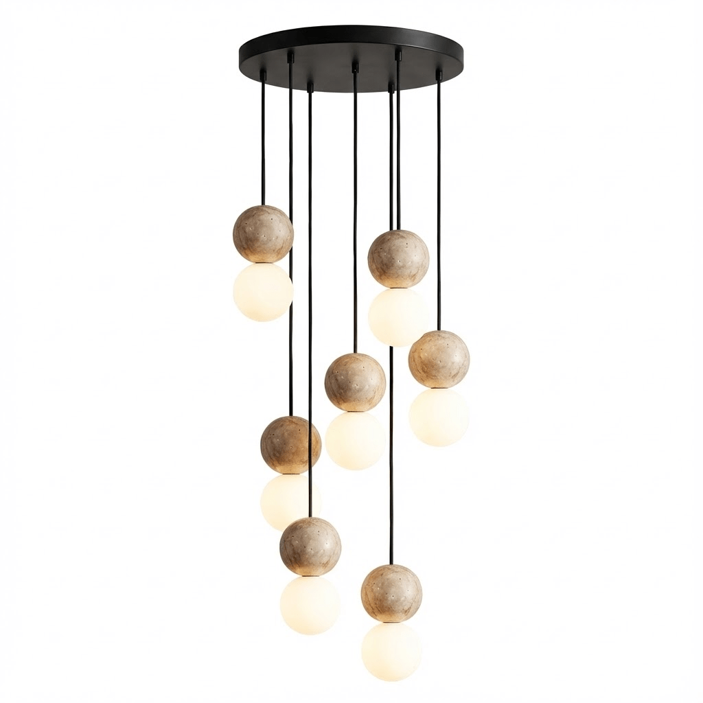 Bohya Travertine Pendant Light