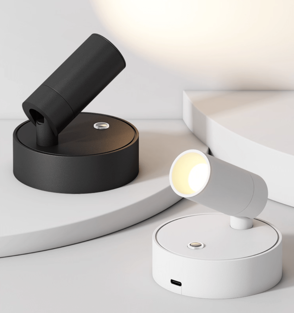 Dorv Pivot Rechargeable Acrylic Wall Light