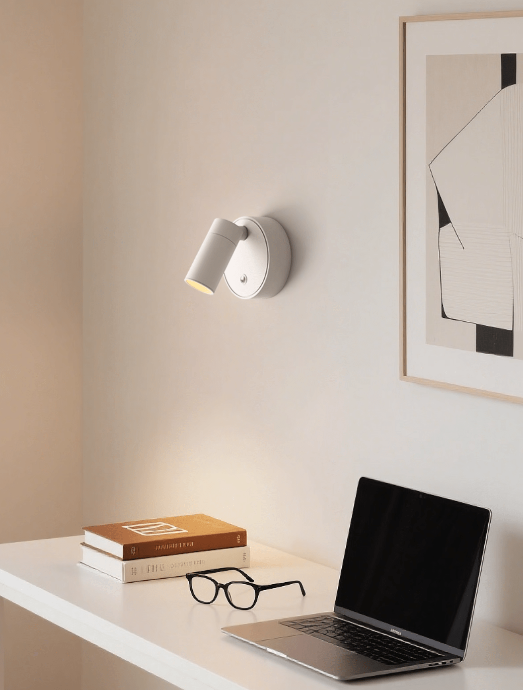 Dorv Pivot Rechargeable Acrylic Wall Light
