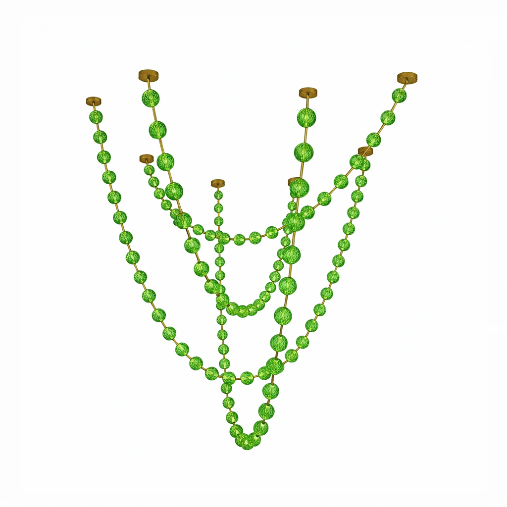 Esiena Strand Necklace Chandelier