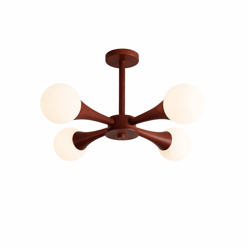 Kojel Wooden Nera Chandelier