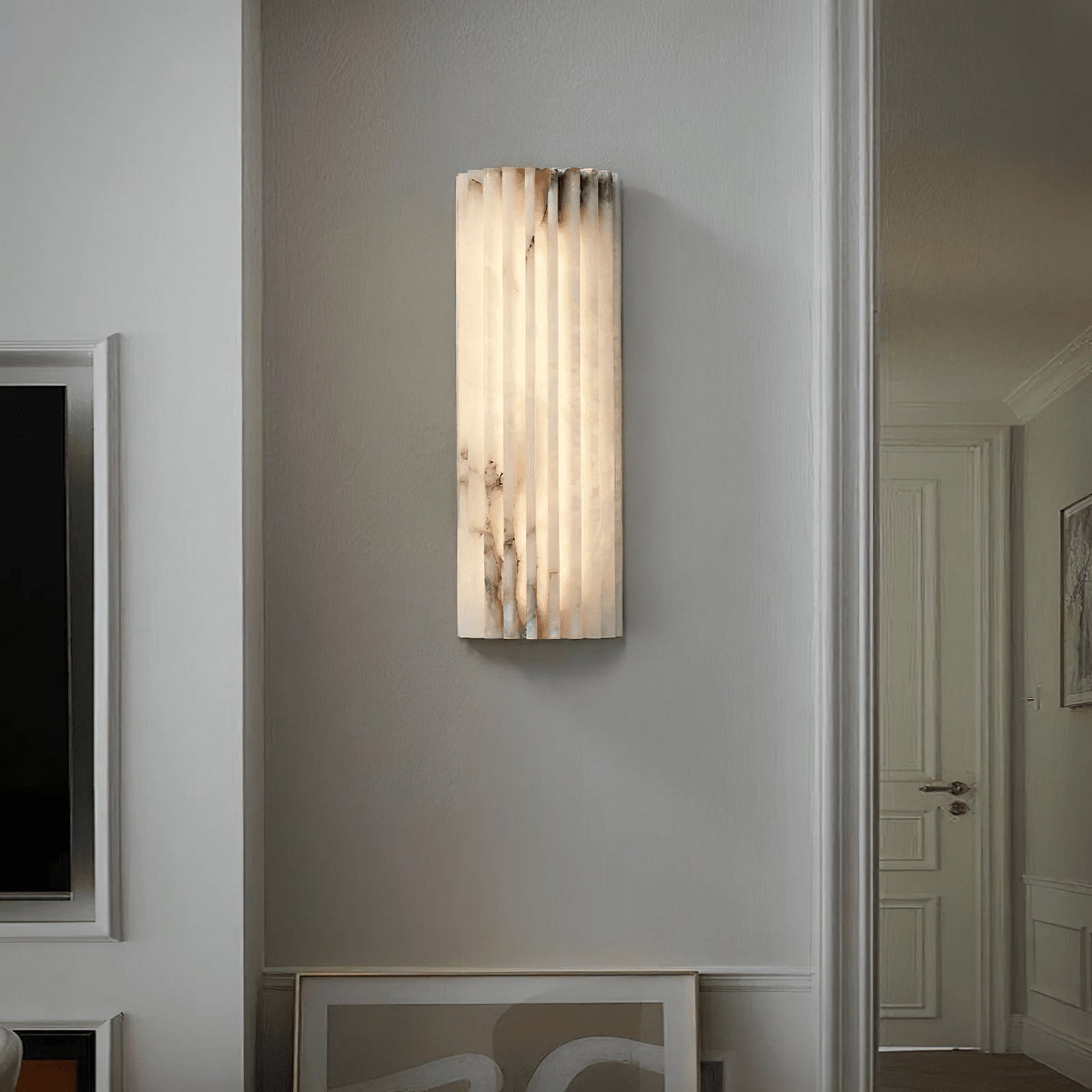 Bikel Alabaster Indoor Wall Light