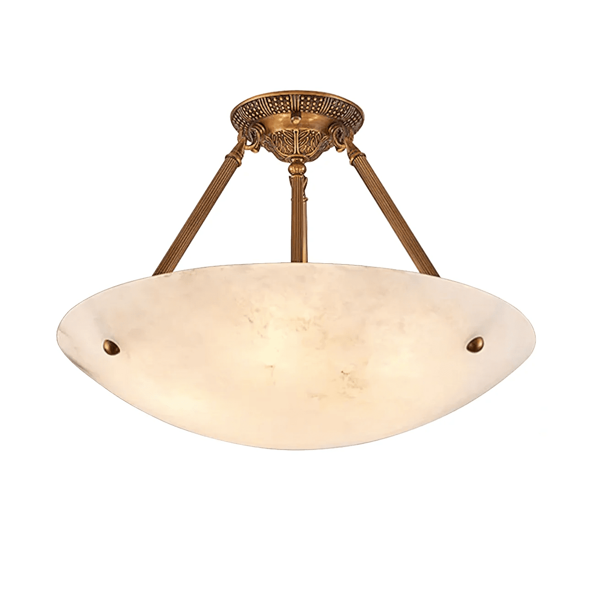 Belvarien Alabaster Ceiling Light
