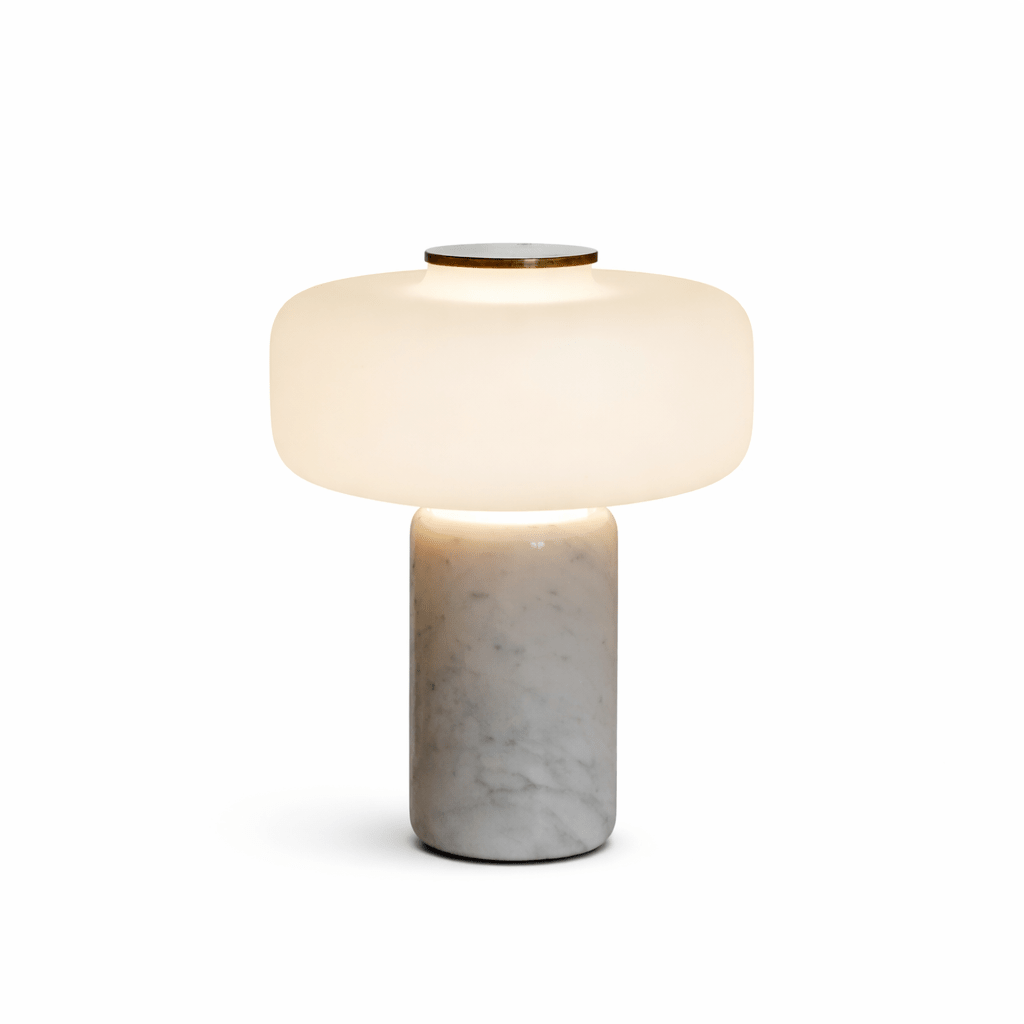 Waena Rechargeable Marble Table Lamp