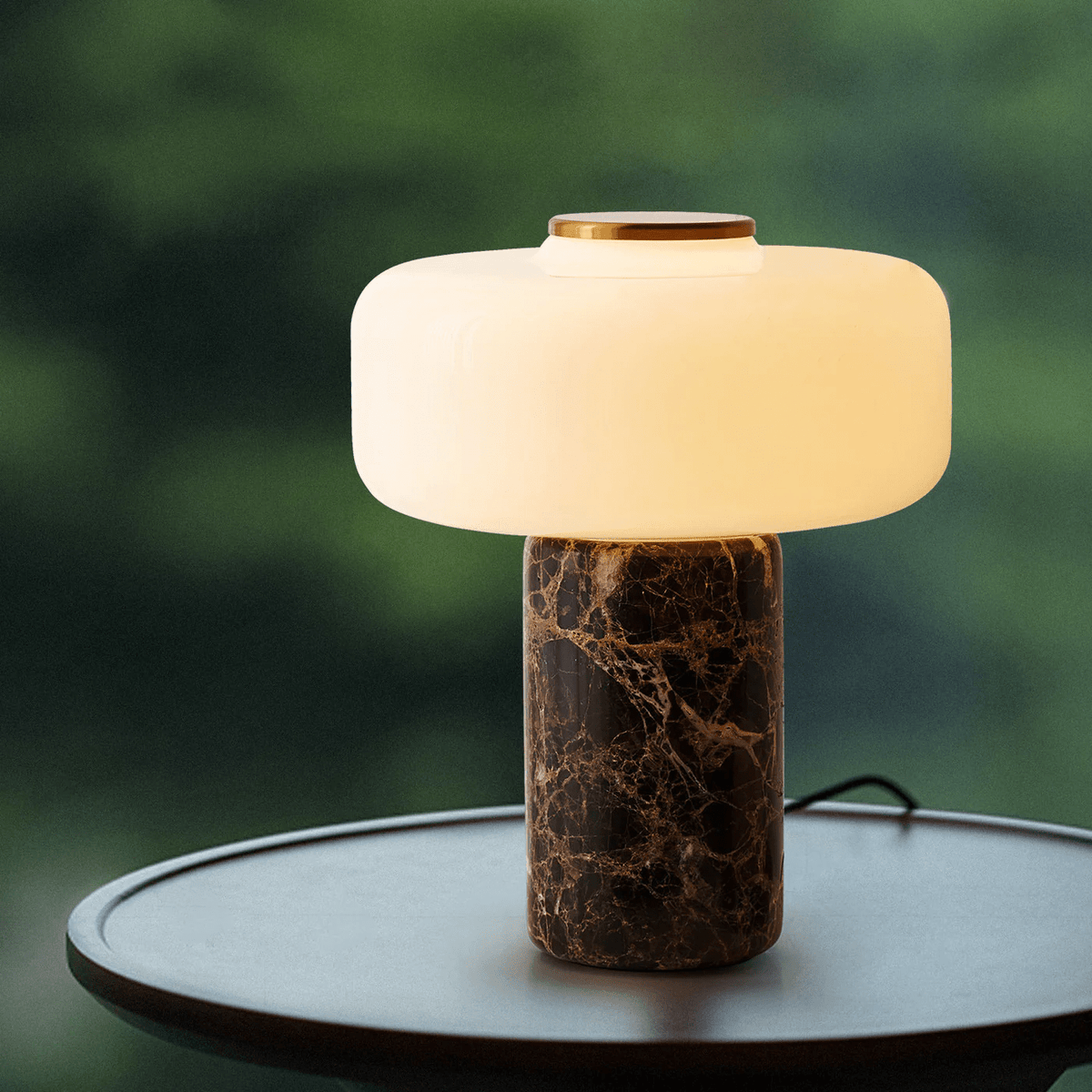 Waena Rechargeable Marble Table Lamp
