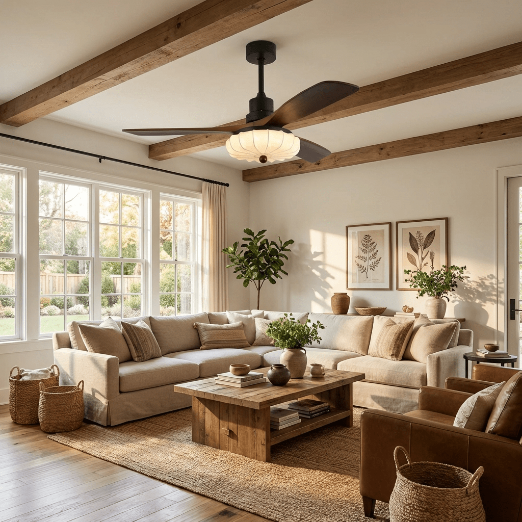 Paby Lotus Bloom Ceiling Fan Light