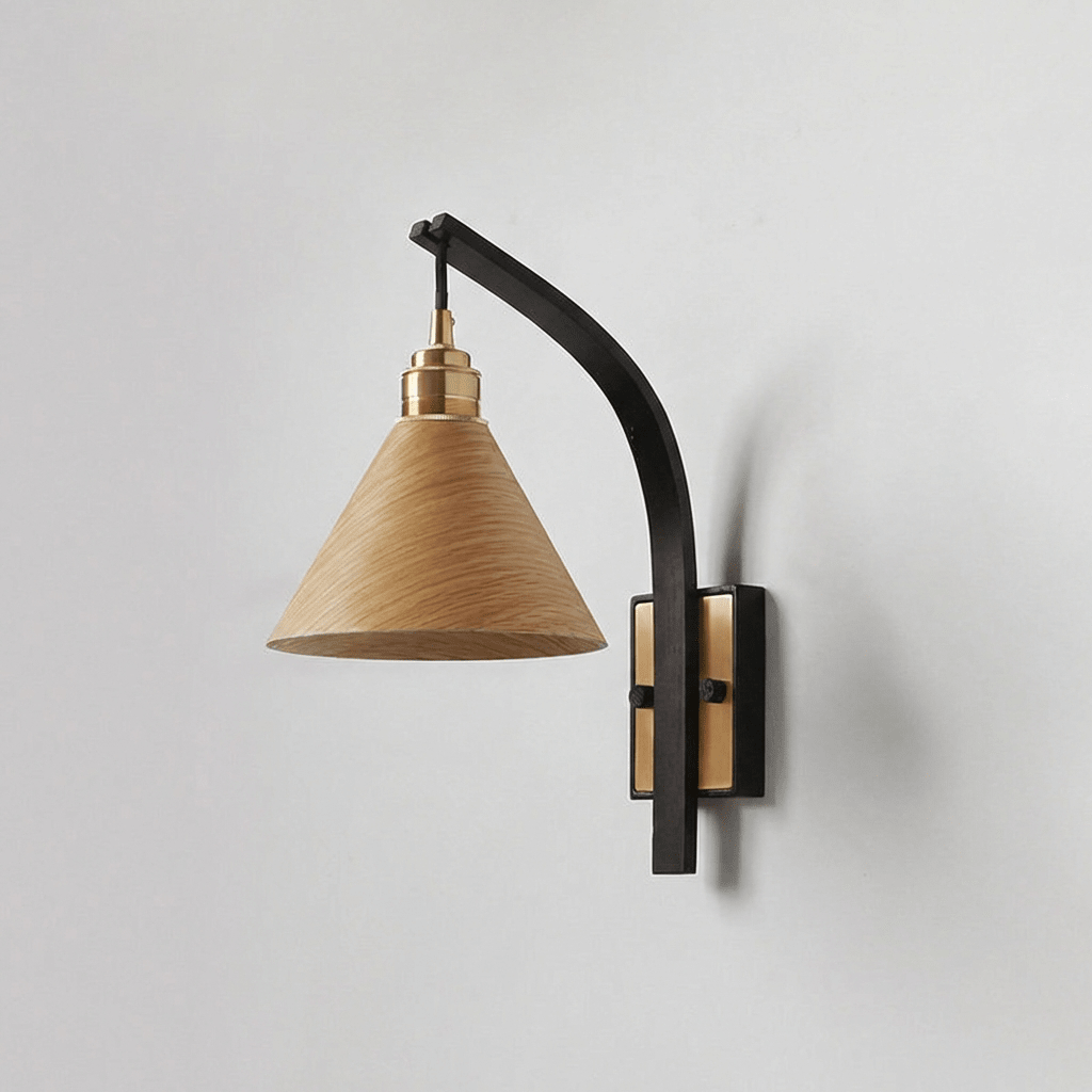 Jeva Camber Arc Indoor Wall Light