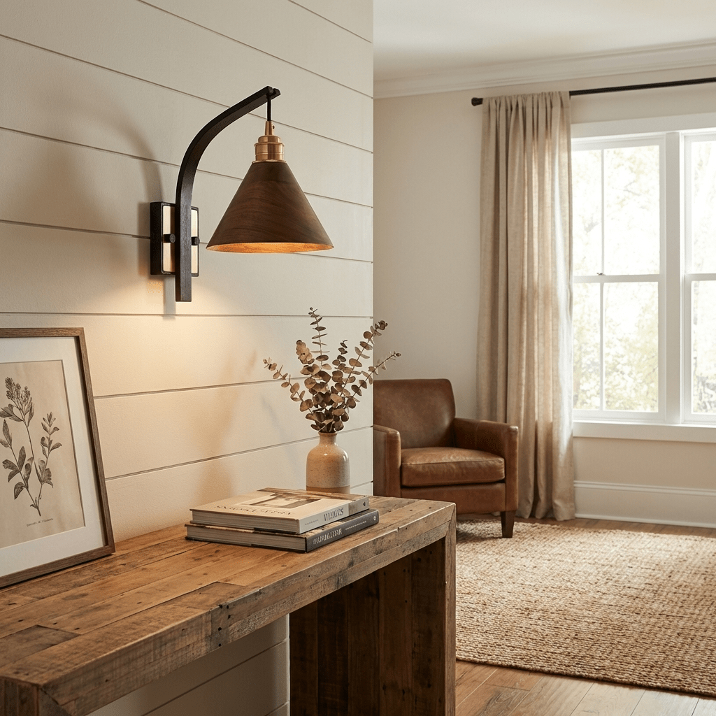 Jeva Camber Arc Indoor Wall Light