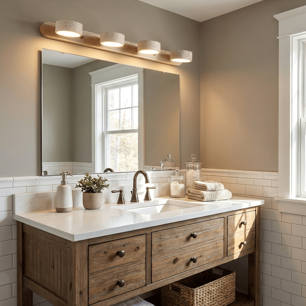 Hewen Travertine Duo Indoor Wall Light